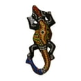 thumbnail image 3 of Multicolored Gecko Lizard Sculpture Creative Wall Bathroom Home Decor Indoor Outdoor 10CM, 3 of 9
