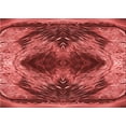 thumbnail image 1 of Ahgly Company Indoor Rectangle Patterned Bean Red Area Rugs, 2' x 5', 1 of 6