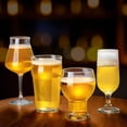 thumbnail image 5 of Vaso de cerveza artesanal, jarra de cerveza transparente, vasos de cerveza de barril clásicos, vaso de bebida fría con personalidad, accesorio para bar de fiesta, herramientas para pub y club, 5 of 5