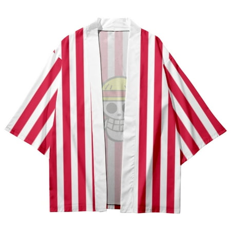 

ONE PIECE Luffy Fashion Summer Print Cardigan Cape