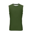 thumbnail image 3 of LIaqionyy Sleeveless Shirts for Mens Solid Color Tank Tops Workout Muscle Gym Ribbed Shirt Summer Clothes, 3 of 7