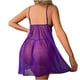 thumbnail image 4 of Ropa interior sexy para mujer Pijama sexy fino de encaje Camisón de dos piezas Fridja nalpqowj38857, 4 of 4
