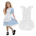 thumbnail image 1 of Aspire Retro Ruffle Apron, Adjustable Kitchen Cooking Apron for Girls, Vintage Baking Apron, Kid's Maid Costume, 1 of 7