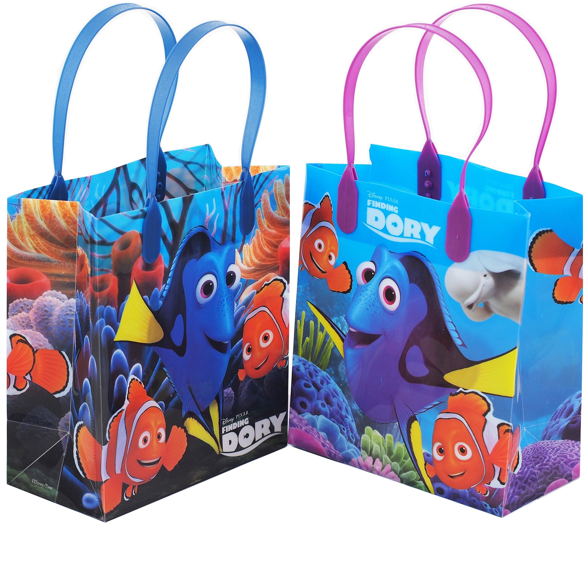 Brand New Disney Finding Dory Nemo Reusable Grocery Shopping Gift Tote Bag 