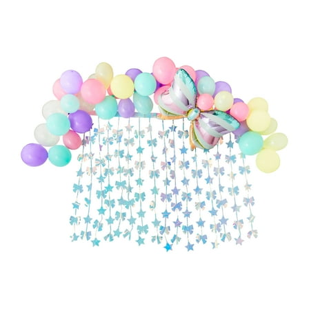 Multicolor Sweet Bows Balloon Backdrop Kit, by Way To Celebrate