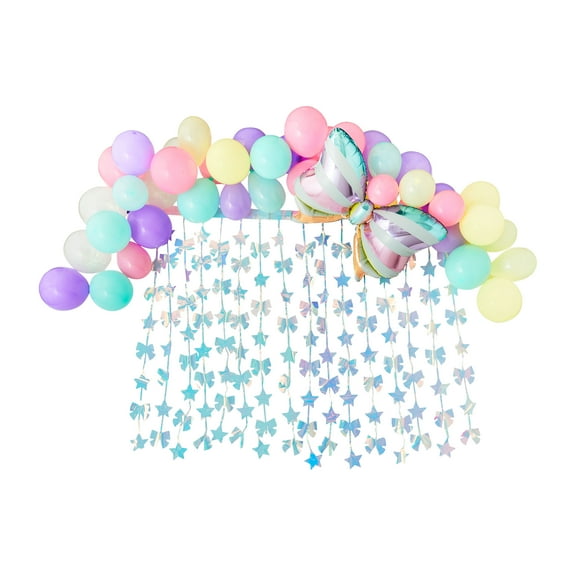 Multicolor Sweet Bows Balloon Backdrop Kit, by Way To Celebrate