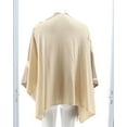 thumbnail image 5 of WynneLayers SoftKNIT Intarsia Poncho Cardigan Women's 767-024, 5 of 8