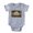 Heather Grey, variant on CafePress - HERE BE PIRATES_Y - Cute Infant Baby Football Bodysuit