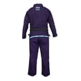 thumbnail image 5 of Fuji Women's Navy Blue Suparaito Brazilian Jiu Jitsu Gi (W1), 5 of 7