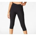 thumbnail image 2 of Cotton On Body Womens Active Core Capri Tight Pants Black S, 2 of 3