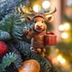 thumbnail image 5 of Acrylic Christmas Ornaments Hanging Decorations with Engraved Santa Claus Design for Holiday Tree Home Party Festival Indoor Outdoor Decorative Pendant Gift, 5 of 6