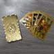 thumbnail image 3 of Juego de cartas de Tarot dorado con 3 gráficos posteriores Juego de mesa de Tarot para un amigo aficionado Hugtrwg  Para estrenar, 3 of 7