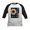 Black/White, variant on CafePress - Sunflower Life Baseball Jersey - Kids Cotton Baseball Jersey, 3/4 Sleeve Shirt