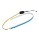 thumbnail image 4 of 2pcs 60CM Coche Flexible Tubo Suave LED tirarere de lámpara Luz Antiniebla Azul profundo + amarillo, 4 of 9