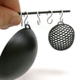 thumbnail image 3 of Mizh - Juego de 2 ganchos colgantes de aleación de 20 piezas, pequeños ganchos en forma de S, portátiles, para colgar adornos de casa de muñecas, accesorios de decoración (negro, blanco), 3 of 6