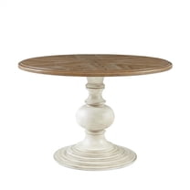Gracie Mills Devin Classic Charm 46 Inch Round Pedestal Dining Table GRACE-11791