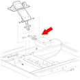 thumbnail image 2 of 10L0L Golf Cart Accelerator Pedal Box Assembly for EZGO TXT 2000-up 48 Volt Electric PDS, Replace OEM# 73333-G05, 73333G05, 2 of 8