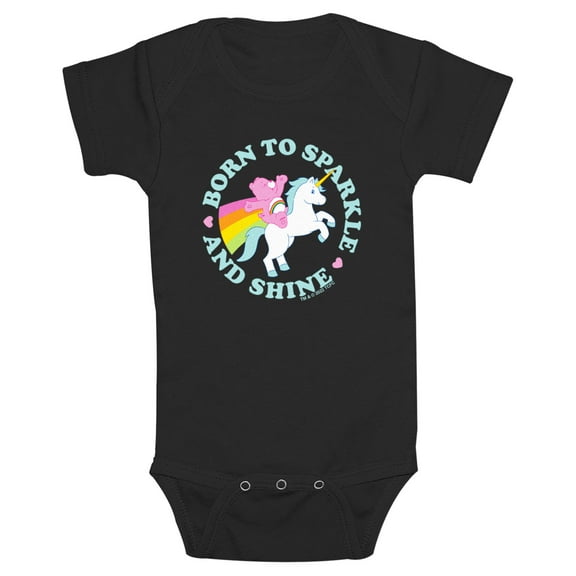 Infant's Care Bears Born to Sparkle and Shine Cheer Bear Bodysuit