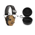 thumbnail image 1 of Electronic Ear Protective Safety Earmuffs - Noise Reduction Hearing Protector, 1 of 6