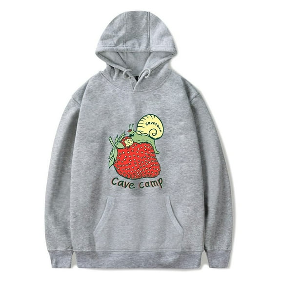 Cavetown Merch Hoodie Strawberry Cave Town Music Hoodies Men Women Long Sleeves Pullover Sweatshirts