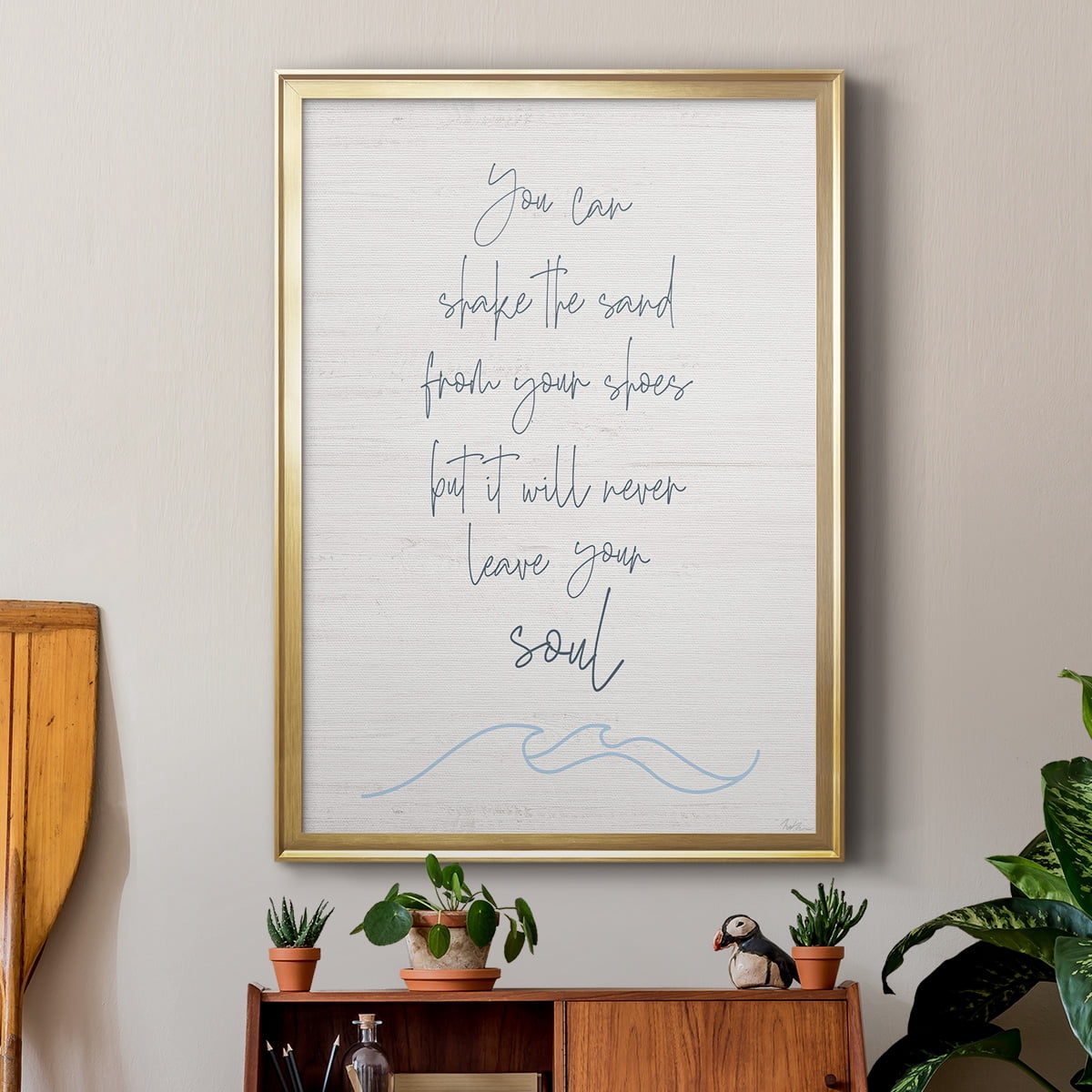 Shake the Sand Premium Classic Framed Print - Ready to Hang
