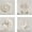 White Shells Eva Watts, variant on 3 Piece Octopus Wall Art Painting Navy Blue Marine Animal Picture Print On Canvas Ocean Life Poster for Bathroom Bedroom Home Decor Decoration Gift Easy To Hang 12"x16"x3PCS