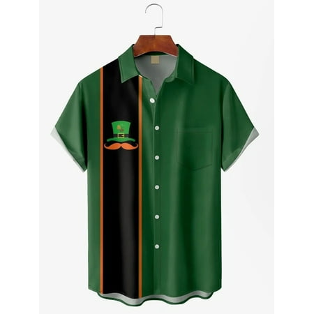 

MLFU Plus Size Hawaiian Shirts Button Down Slim-Fit Beach Aloha Shirt & Top Funky Blouses Regular & Big Man Sizes