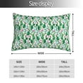 thumbnail image 2 of Honeii Cactus Plants Print Pillow Cases,Plush Throw Pillow Covers,Decorative Pillowcase for Sofa, Couch, Living Room-20"x30", 2 of 6