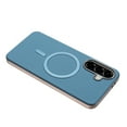 thumbnail image 5 of for Samsung Galaxy S24 FE Strong Magnetic Case Compatible with Mag-Safe, Luxury Elegant PU Leather TPU Bumper Shockproof Protective Slim Magnetic Phone Cover for Samsung Galaxy S24 FE, Lightblue, 5 of 6