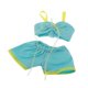 thumbnail image 1 of Conjunto de traje de baño de playa de moda para niña de 60 cm 1/3, accesorio de vestir DIY Azul, 1 of 8