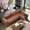 Dark Brown, variant on Ovios Sectional Couch Mid Century Modern 100" L shaped Couches with Reversible Chaise Faux Leather 3-Seater Convertible Sofas for Living Room, Apartment