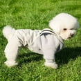 thumbnail image 3 of SPRING PARK Dog Pet Winter Clothing Fake Two-piece Overalls Four-Legged Cotton-padded Coat, 3 of 7