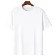 thumbnail image 2 of UNISHE Women's White Sketch Skeleton Tee, Funny Self Deprecating Print, I'm Okay Quote Shirt, 2 of 6