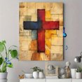 thumbnail image 4 of Qisvanset 12x16 Inch God Blessing Canvas Wall Art, Religious Verse Art Church Dorm Household Room Decoration, 4 of 8