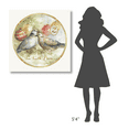 thumbnail image 4 of Global Gallery's '12 Days of Christmas II Round' By Lisa Audit Stretched Canvas Wall Art, 4 of 4