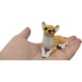 thumbnail image 2 of CATPAN 1Pcs 2 inches Mini Resin Chihuahua Figurine Gifts, Mini Dog Memorial Gifts, Dog Figurines, Car Decor, Collectible Chihuahua Statue Figure Sculpture, Gifts for Chihuahua Lover (Brown), 2 of 17