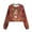 Axolotl Maple Leaves, variant on Dog Paw Leopard Paint Splatter Print Girls Sweatshirt Long Sleeve Pullover Crop Tops Kids Lightweight Fleece Winter Clothes, 5-6 Years