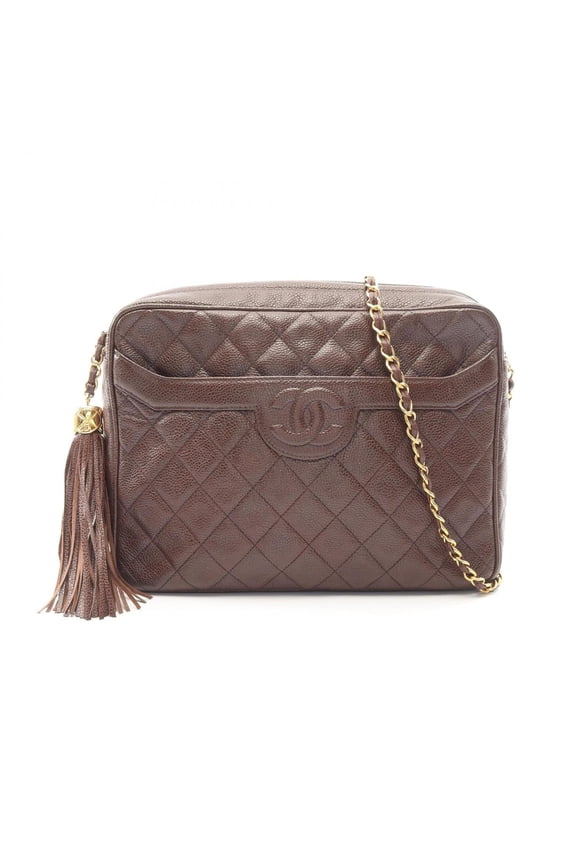 Pre-Owned Chanel Matelass Shoulder Bag/Handbag, Caviar Leather (Grained Calfskin), Women's,...
