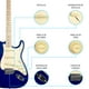 thumbnail image 2 of Paquete Guitarra Electrica Jethro Series By  steelpro 026 Orientación de la mano Diestro, 2 of 8