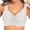 #1YANG--Grey, variant on Womens Bras Comfortable Gather Soft Wireless Up Lingerie Everyday Sports Supportive Seamless Underwear for Women