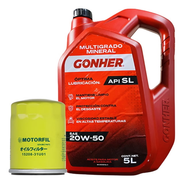 Kit Cambio Aceite Nissan Frontier 1998-2004 2.4 L