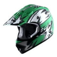 thumbnail image 3 of WOW Youth Kids Motocross Helmet BMX MX ATV Dirt Bike HBOY Star Matt Green, 3 of 5