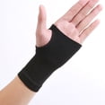 thumbnail image 1 of 1Pcs Gants de Compression Nude/noir pour Douleur au Poignet, Fatigue et Arthrite, 1 of 5