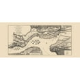 thumbnail image 3 of Jefferys 14x8 Black Modern Framed Museum Art Print Titled - Quebec Region Old French War Canada - Jefferys, 3 of 5