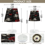 YAZAOO Table Lamp Creative Midnight Garden Whispers Pattern Simple Pattern Night Light