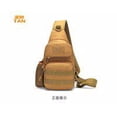 thumbnail image 2 of Worallymy Hombres Pecho Bolsa Botella de agua Crossbody Pack Hervidor al aire libre Almacenamiento Bolsa de hombro ajustable caqui Worallymy JD735804814, 2 of 7