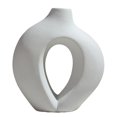 thumbnail image 2 of Florero de cerámica blanca Jarrones Oficina Decoración K Gloria Florero moderno abstracto, 2 of 9