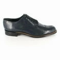 thumbnail image 4 of Stacy Adams Men Shoes Biscuit Soft Leather Cap toe Madison 00012-22 Navy Blue, 4 of 8