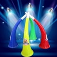 thumbnail image 2 of Vuvuzela Fan Cheer Horn Plastic Stadium Horn Noise Maker Trumpet For Cheering Football Matches Cheering Fans Outdoor, 2 of 13