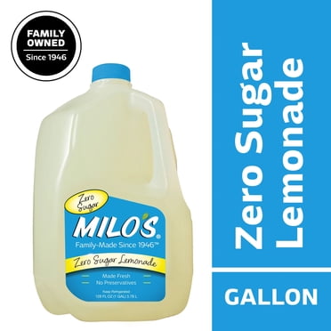 Milo's Zero Sugar Lemonade -128 fl oz